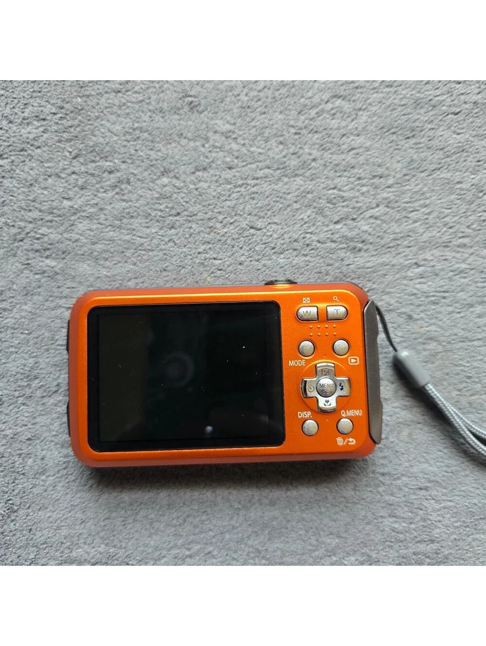Panasonic Lumix DMC-FH1 12.1MP Digital Camera Orange Charger, Battery & 4GB SD